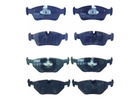 Kit De Balatas Bajos Metales Delanteras Y Traseras