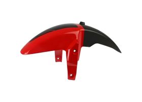 Salpicadera Roja Y Negro Delantera