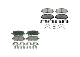 Kit De Balatas Ceramicas Delanteras Y Traseras