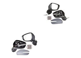 Par De Espejos Eléctrico Abatible Para Pintar Con Desempañante Con Direccional Eléctrico