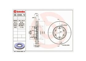 Disco Ventilado Delantero Lado Conductor O Pasajero