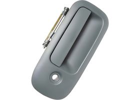 Manija Puerta Exterior Trasera Lateral Gris Obscuro Con Hoyo Para Llave Lado Pasajero
