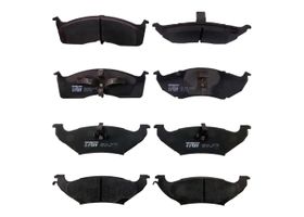 Kit De Balatas Semimetalicas Delanteras Y Traseras AWD, FWD