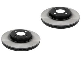 Par De Discos Ventilados Delanteros