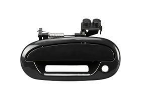 Manija Puerta Exterior Delantera Negro Con Hoyos Para Llave Y Código Lado Conductor