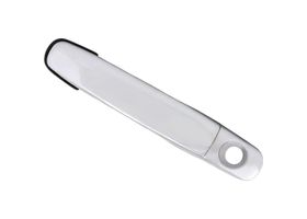 Manija Puerta Exterior Delantera Cromado Con Hoyo Para Llave Lado Conductor