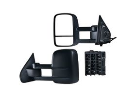 Espejo Corrugado Eléctrico 3 Pines Lado Conductor