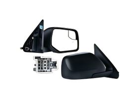 Espejo Corrugado Con Desempañante Eléctrico Con Punto Ciego Lado Pasajero