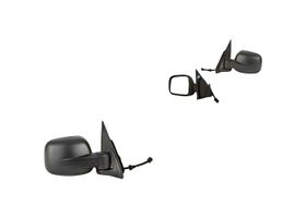 Par De Espejos Manual Abatible Negro Eléctrico