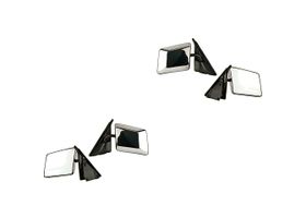 Par De Espejos Cromado Manual