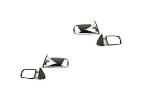 Par De Espejos Cromado Manual