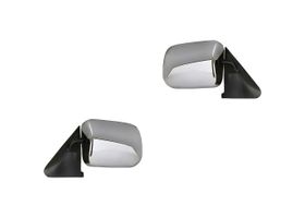 Par De Espejos Cromado Manual