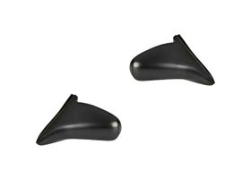 Par De Espejos Negro Eléctrico 3 Pines