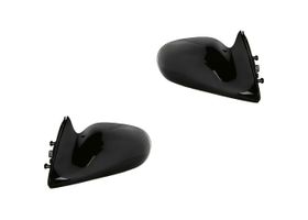 Par De Espejos Negro Eléctrico 3 Pines