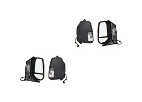 Par De Espejos Corrugado Con Direccional Manual 3 Pines