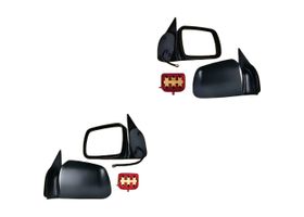 Par De Espejos Corrugado Con Desempañante Eléctrico 5 Pines