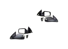 Par De Espejos Cromado Con Desempañante Eléctrico 5 Pines