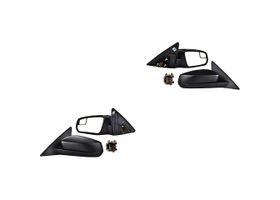 Par De Espejos Corrugado Eléctrico Con Punto Ciego