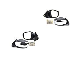 Par De Espejos Cromado Eléctrico 3 Pines