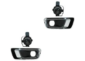 Par De Faros Para Niebla Con Base Con Parrilla
