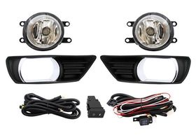 Juego De Faros Para Niebla Con Parrilla