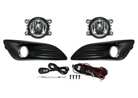 Juego De Faros Para Niebla Con Parrilla