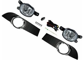 Juego De Faros Para Niebla Con Base Con Parrilla