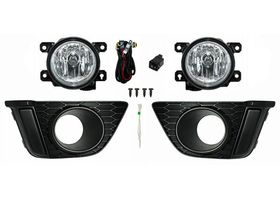 Juego De Faros Para Niebla Con Parrilla