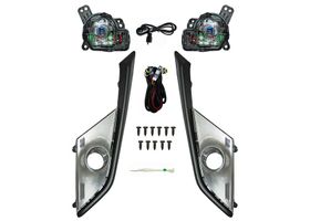 Juego De Faros Para Niebla Con Parrilla