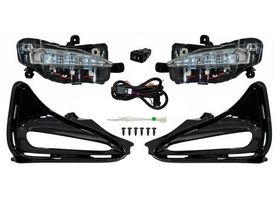 Juego De Faros Para Niebla Con Parrilla