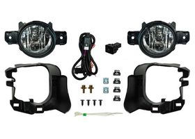 Juego De Faros Para Niebla Con Base