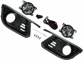 Juego De Faros Para Niebla Con Parrilla