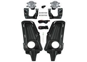 Juego De Faros Para Niebla Con Parrilla