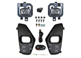 Juego De Faros Para Niebla Con Parrillas