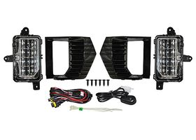 Juego De Faros Para Niebla Con Parrillas