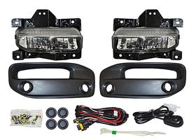 Juego De Faros Para Niebla Con Parrillas