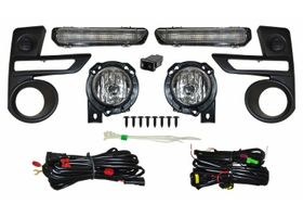 Juego De Faros Para Niebla Con Parrillas