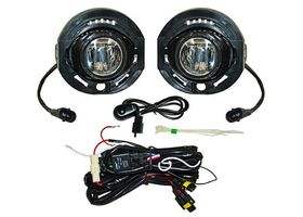 Juego De Faros Para Niebla Con Base