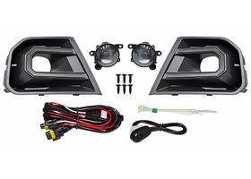 Juego De Faros Para Niebla Con Rejillas