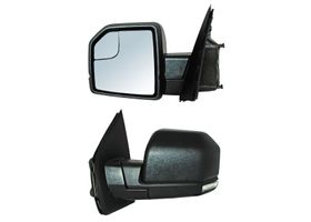 Espejo Con Desempañante Con Direccional Con Luz Inferior Led Eléctrico Con Punto Ciego Lado Conductor