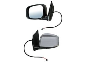 Espejo Cromado Con Desempañante Con Direccional Eléctrico Lado Conductor