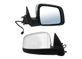 Espejo Cromado Con Desempañante Eléctrico Lado Pasajero