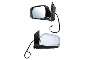 Espejo Autoabatible Cromado Con Desempañante Con Direccional Eléctrico Con Sensor Punto Ciego Lado Conductor
