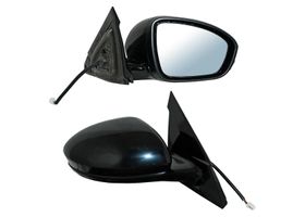 Espejo Para Pintar Base Negra Negro Con Desempañante Con Direccional Eléctrico Lado Pasajero