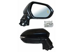 Espejo Para Pintar Con Desempañante Con Direccional Eléctrico Con Sensor Punto Ciego Lado Pasajero