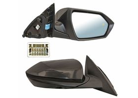 Espejo Para Pintar Con Desempañante Eléctrico Con Sensor Punto Ciego Lado Pasajero