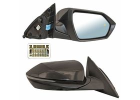 Espejo Para Pintar Con Desempañante Con Direccional Eléctrico Con Sensor Punto Ciego Lado Pasajero