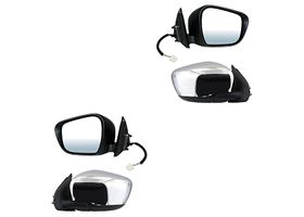Par De Espejos Cromado Eléctrico