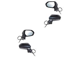 Par De Espejos Para Pintar Con Desempañante Con Direccional Eléctrico Con Sensor Punto Ciego