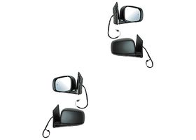 Par De Espejos Para Pintar Con Desempañante Eléctrico Con Sensor Punto Ciego